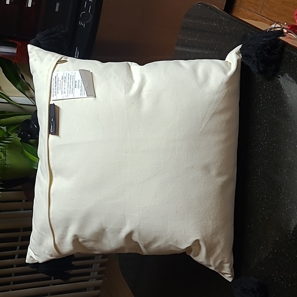 Ivory Throw Pillow - Picture 2 of 12